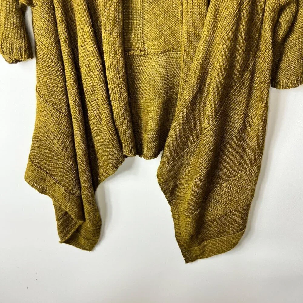 Eileen‎ fisher Italian alpaca and silk green open cardigan women’s medium